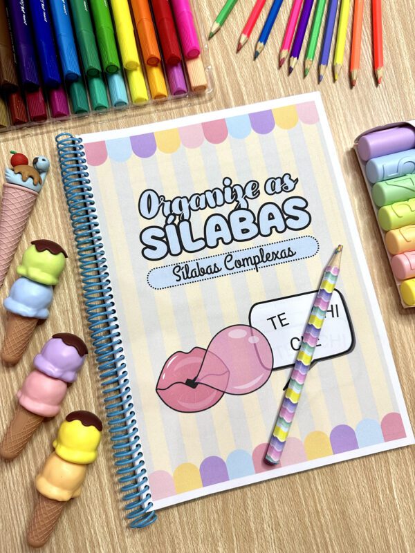 Organize as sílabas-sílabas complexas